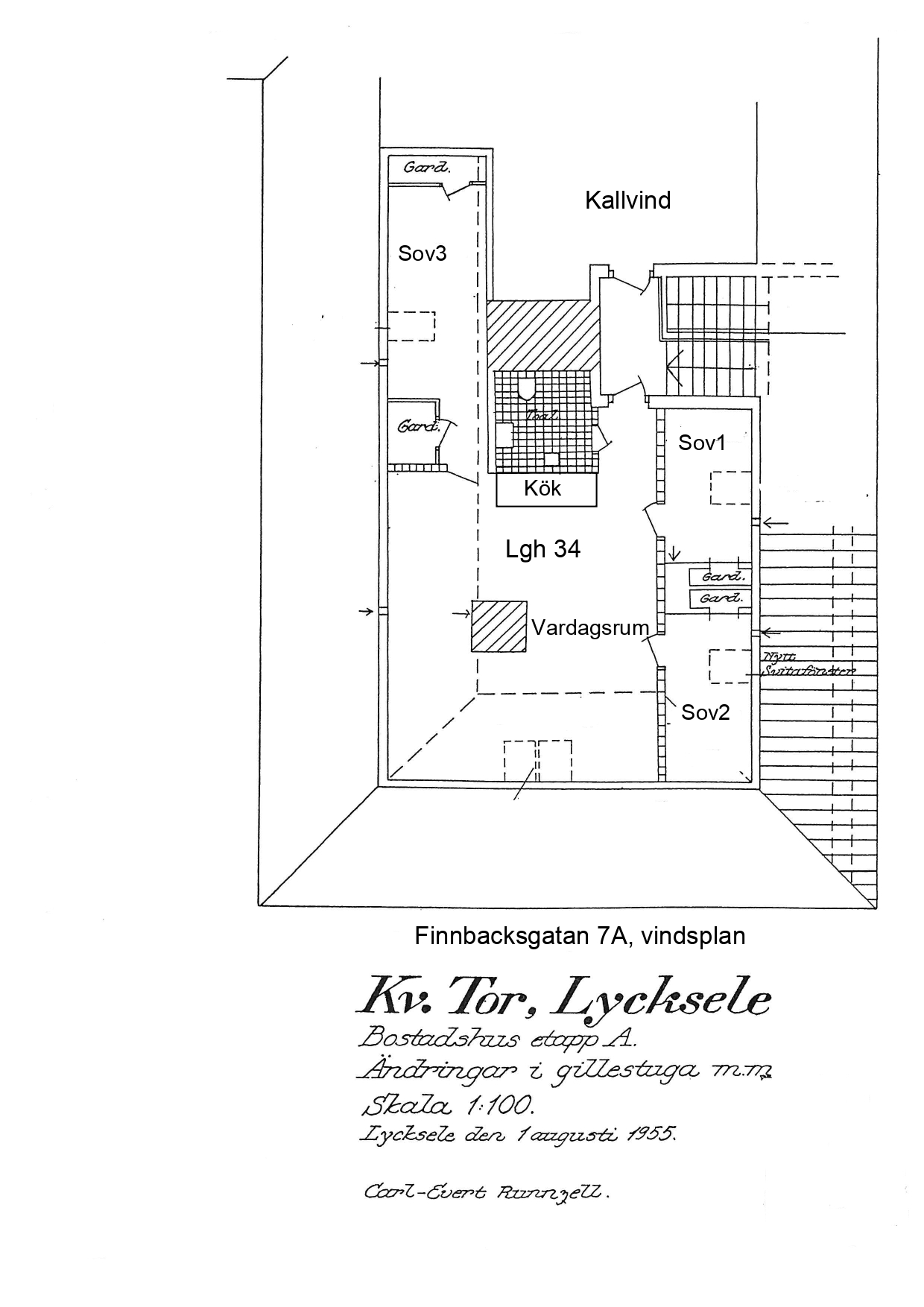 Finnbacksgatan 7A, Lycksele – bild 1